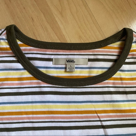 NWT VANS Off The Wall striped sundress size L - Picture 4 of 7